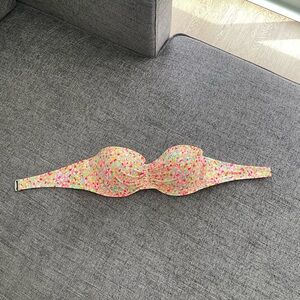 VS Colorful Strapless Bikini Top